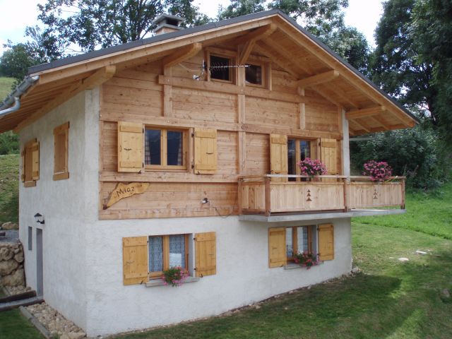 Chalet spacieux et confortable.